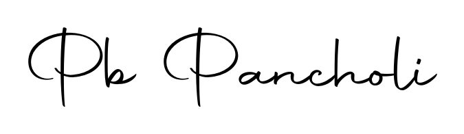 A stylish, flowing autograph style designed for name Pb Pancholi using Autography-DOLnW typography. Perfect for digital creative projects. Pb Pancholi signature style 10 images and pictures png