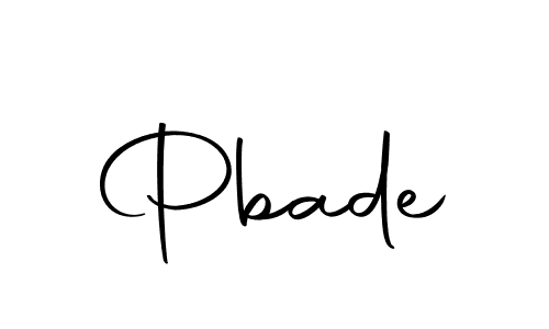 Make a beautiful signature design for name Pbade. Use this online signature maker to create a handwritten signature for free. Pbade signature style 10 images and pictures png