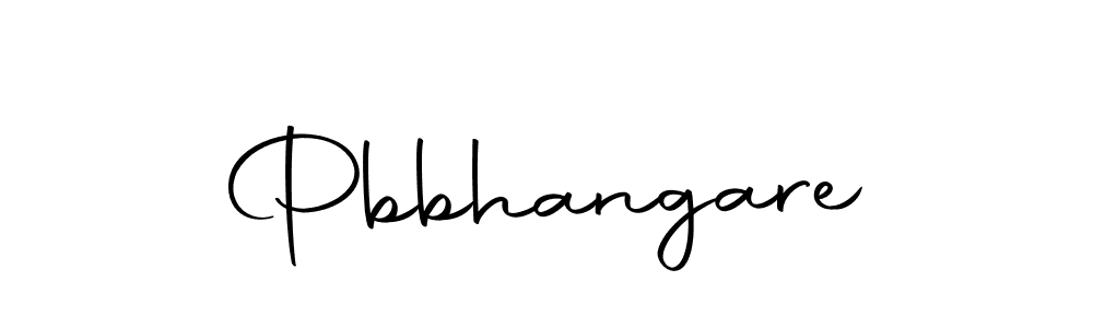 Also we have Pbbhangare name is the best signature style. Create professional handwritten signature collection using Autography-DOLnW autograph style. Pbbhangare signature style 10 images and pictures png