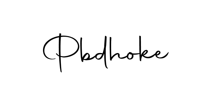 The best way (Autography-DOLnW) to make a short signature is to pick only two or three words in your name. The name Pbdhoke include a total of six letters. For converting this name. Pbdhoke signature style 10 images and pictures png