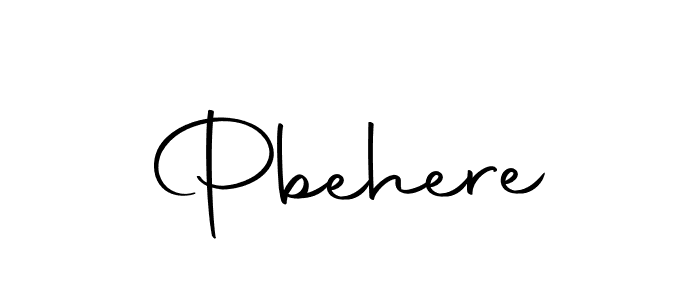 Make a beautiful signature design for name Pbehere. With this signature (Autography-DOLnW) style, you can create a handwritten signature for free. Pbehere signature style 10 images and pictures png