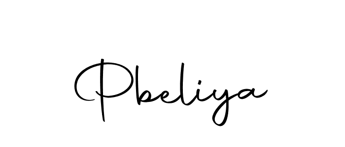Use a signature maker to create a handwritten signature online. With this signature software, you can design (Autography-DOLnW) your own signature for name Pbeliya. Pbeliya signature style 10 images and pictures png