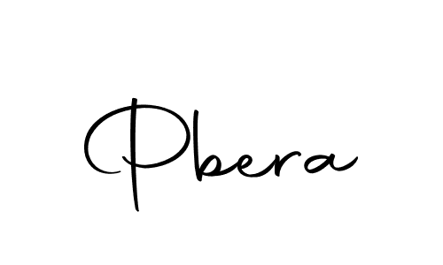 Use a signature maker to create a handwritten signature online. With this signature software, you can design (Autography-DOLnW) your own signature for name Pbera. Pbera signature style 10 images and pictures png