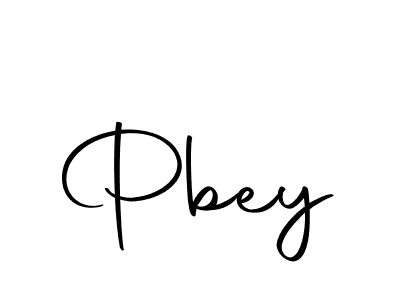 How to make Pbey signature? Autography-DOLnW is a professional autograph style. Create handwritten signature for Pbey name. Pbey signature style 10 images and pictures png