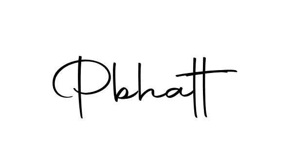 Also we have Pbhatt name is the best signature style. Create professional handwritten signature collection using Autography-DOLnW autograph style. Pbhatt signature style 10 images and pictures png