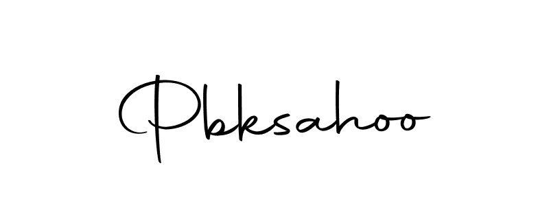 The best way (Autography-DOLnW) to make a short signature is to pick only two or three words in your name. The name Pbksahoo include a total of six letters. For converting this name. Pbksahoo signature style 10 images and pictures png
