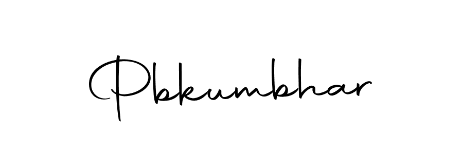 The best way (Autography-DOLnW) to make a short signature is to pick only two or three words in your name. The name Pbkumbhar include a total of six letters. For converting this name. Pbkumbhar signature style 10 images and pictures png