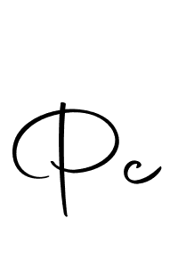 Pc stylish signature style. Best Handwritten Sign (Autography-DOLnW) for my name. Handwritten Signature Collection Ideas for my name Pc. Pc signature style 10 images and pictures png