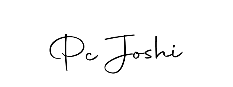 Use a signature maker to create a handwritten signature online. With this signature software, you can design (Autography-DOLnW) your own signature for name Pc Joshi. Pc Joshi signature style 10 images and pictures png