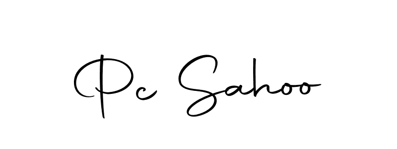 Use a signature maker to create a handwritten signature online. With this signature software, you can design (Autography-DOLnW) your own signature for name Pc Sahoo. Pc Sahoo signature style 10 images and pictures png