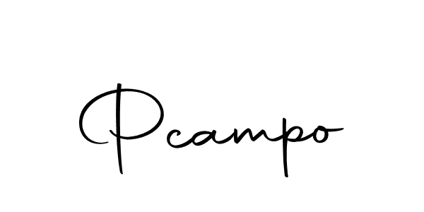 The best way (Autography-DOLnW) to make a short signature is to pick only two or three words in your name. The name Pcampo include a total of six letters. For converting this name. Pcampo signature style 10 images and pictures png