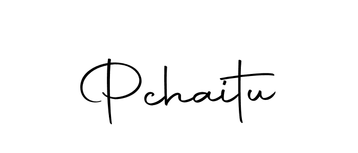 The best way (Autography-DOLnW) to make a short signature is to pick only two or three words in your name. The name Pchaitu include a total of six letters. For converting this name. Pchaitu signature style 10 images and pictures png