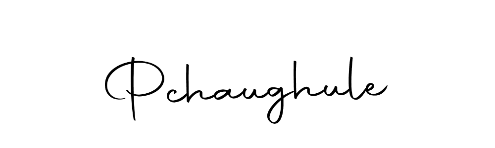 How to make Pchaughule signature? Autography-DOLnW is a professional autograph style. Create handwritten signature for Pchaughule name. Pchaughule signature style 10 images and pictures png