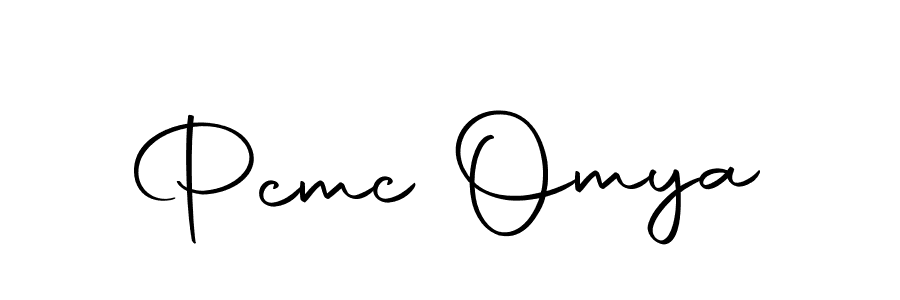 Make a beautiful signature design for name Pcmc Omya. With this signature (Autography-DOLnW) style, you can create a handwritten signature for free. Pcmc Omya signature style 10 images and pictures png