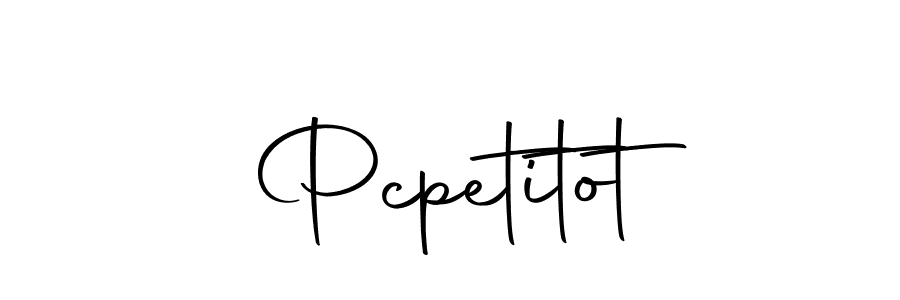 Create a beautiful signature design for name Pcpetitot. With this signature (Autography-DOLnW) fonts, you can make a handwritten signature for free. Pcpetitot signature style 10 images and pictures png