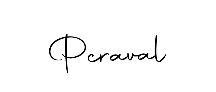 You should practise on your own different ways (Autography-DOLnW) to write your name (Pcraval) in signature. don't let someone else do it for you. Pcraval signature style 10 images and pictures png