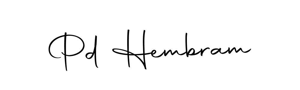 Make a beautiful signature design for name Pd Hembram. Use this online signature maker to create a handwritten signature for free. Pd Hembram signature style 10 images and pictures png