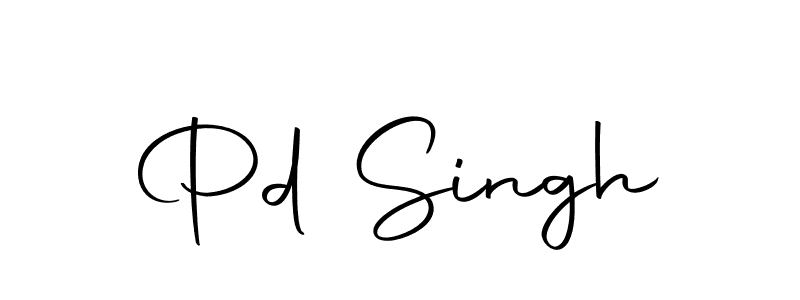 Design your own signature with our free online signature maker. With this signature software, you can create a handwritten (Autography-DOLnW) signature for name Pd Singh. Pd Singh signature style 10 images and pictures png