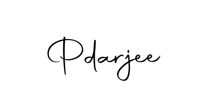 Make a beautiful signature design for name Pdarjee. Use this online signature maker to create a handwritten signature for free. Pdarjee signature style 10 images and pictures png