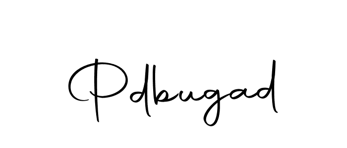 How to make Pdbugad signature? Autography-DOLnW is a professional autograph style. Create handwritten signature for Pdbugad name. Pdbugad signature style 10 images and pictures png