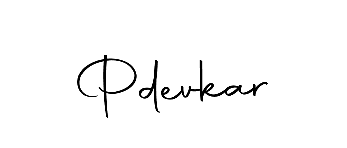 Use a signature maker to create a handwritten signature online. With this signature software, you can design (Autography-DOLnW) your own signature for name Pdevkar. Pdevkar signature style 10 images and pictures png