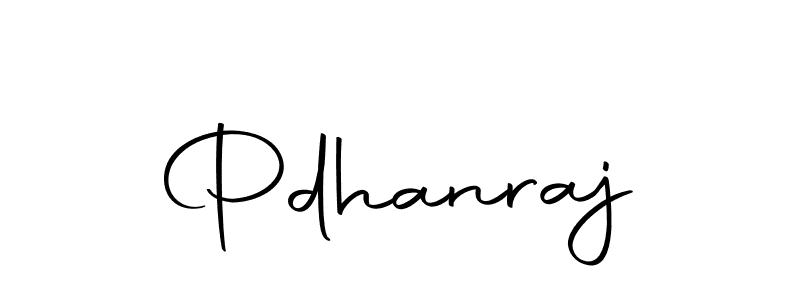 Pdhanraj stylish signature style. Best Handwritten Sign (Autography-DOLnW) for my name. Handwritten Signature Collection Ideas for my name Pdhanraj. Pdhanraj signature style 10 images and pictures png