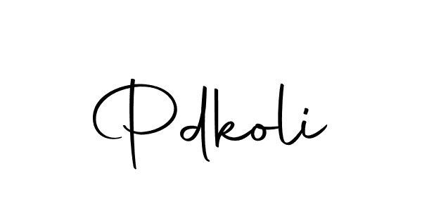 Pdkoli stylish signature style. Best Handwritten Sign (Autography-DOLnW) for my name. Handwritten Signature Collection Ideas for my name Pdkoli. Pdkoli signature style 10 images and pictures png