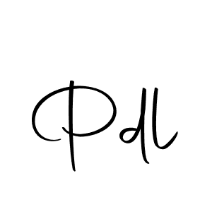 You should practise on your own different ways (Autography-DOLnW) to write your name (Pdl) in signature. don't let someone else do it for you. Pdl signature style 10 images and pictures png