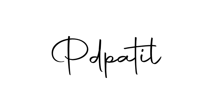 Make a beautiful signature design for name Pdpatil. With this signature (Autography-DOLnW) style, you can create a handwritten signature for free. Pdpatil signature style 10 images and pictures png