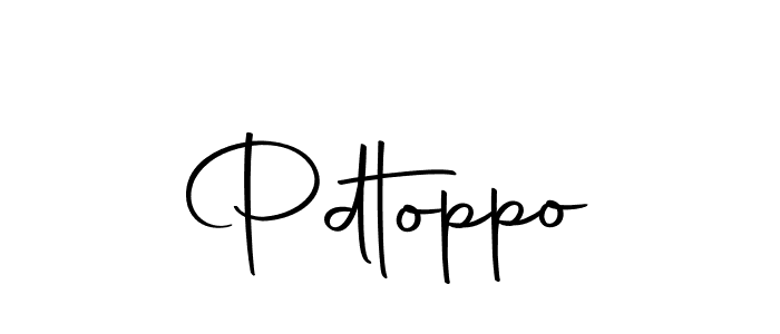 How to make Pdtoppo signature? Autography-DOLnW is a professional autograph style. Create handwritten signature for Pdtoppo name. Pdtoppo signature style 10 images and pictures png