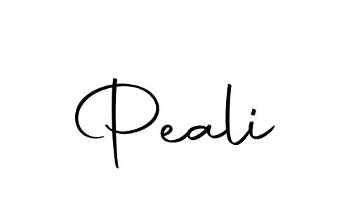 Peali stylish signature style. Best Handwritten Sign (Autography-DOLnW) for my name. Handwritten Signature Collection Ideas for my name Peali. Peali signature style 10 images and pictures png