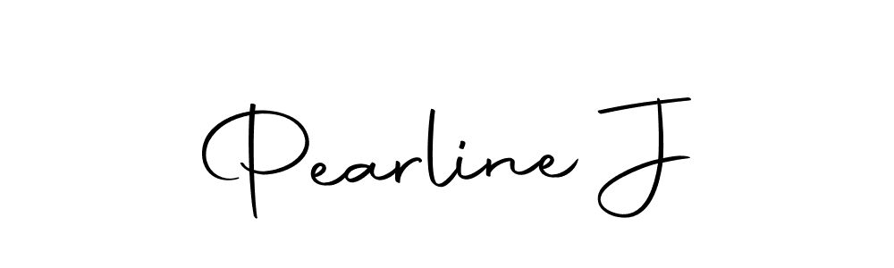 The best way (Autography-DOLnW) to make a short signature is to pick only two or three words in your name. The name Pearline J include a total of six letters. For converting this name. Pearline J signature style 10 images and pictures png