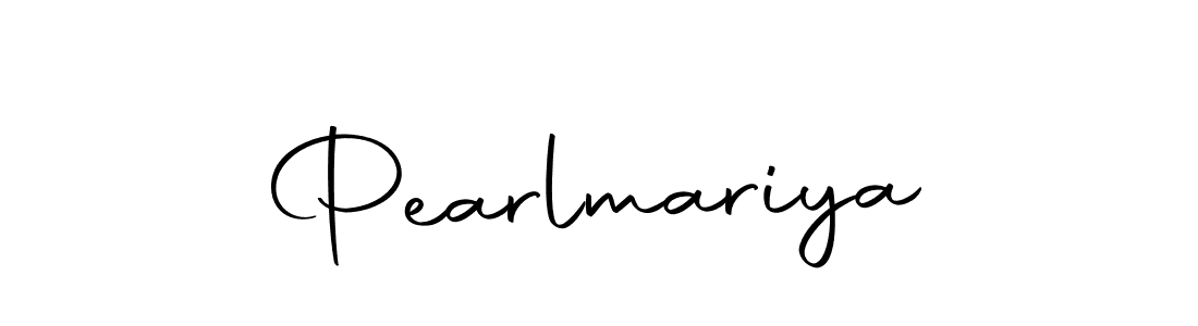 Create a beautiful signature design for name Pearlmariya. With this signature (Autography-DOLnW) fonts, you can make a handwritten signature for free. Pearlmariya signature style 10 images and pictures png