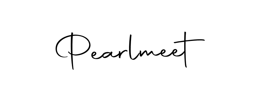 Create a beautiful signature design for name Pearlmeet. With this signature (Autography-DOLnW) fonts, you can make a handwritten signature for free. Pearlmeet signature style 10 images and pictures png