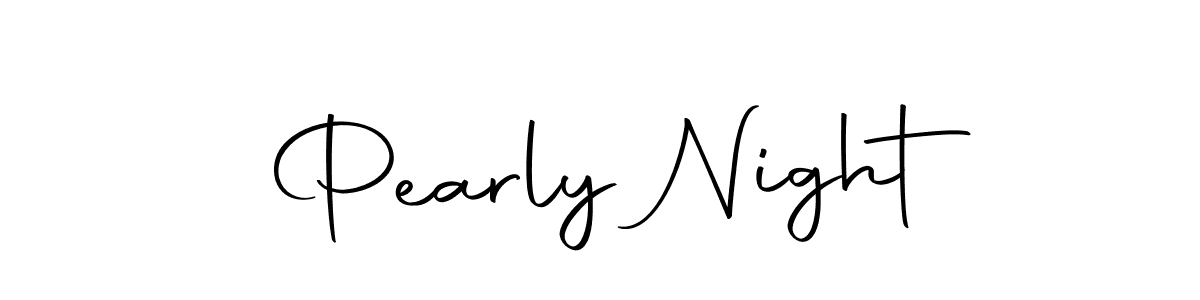 You should practise on your own different ways (Autography-DOLnW) to write your name (Pearly Night) in signature. don't let someone else do it for you. Pearly Night signature style 10 images and pictures png