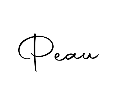 Also we have Peau name is the best signature style. Create professional handwritten signature collection using Autography-DOLnW autograph style. Peau signature style 10 images and pictures png