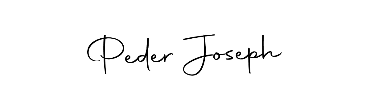 How to make Peder Joseph signature? Autography-DOLnW is a professional autograph style. Create handwritten signature for Peder Joseph name. Peder Joseph signature style 10 images and pictures png