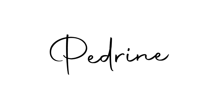 Also we have Pedrine name is the best signature style. Create professional handwritten signature collection using Autography-DOLnW autograph style. Pedrine signature style 10 images and pictures png