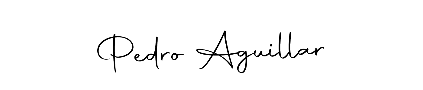 Design your own signature with our free online signature maker. With this signature software, you can create a handwritten (Autography-DOLnW) signature for name Pedro Aguillar. Pedro Aguillar signature style 10 images and pictures png