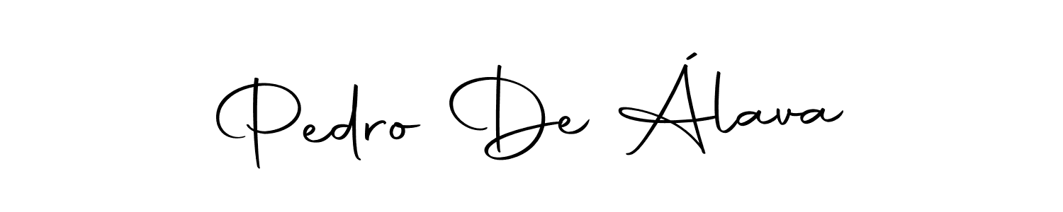 Design your own signature with our free online signature maker. With this signature software, you can create a handwritten (Autography-DOLnW) signature for name Pedro De Álava. Pedro De Álava signature style 10 images and pictures png
