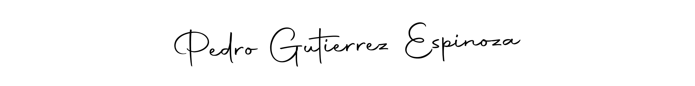 Also we have Pedro Gutierrez Espinoza name is the best signature style. Create professional handwritten signature collection using Autography-DOLnW autograph style. Pedro Gutierrez Espinoza signature style 10 images and pictures png