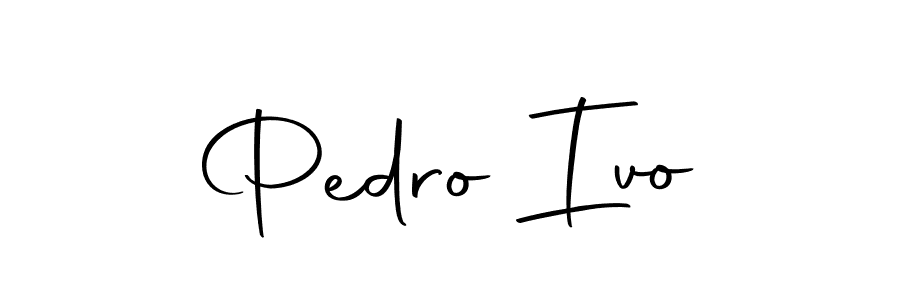 Make a beautiful signature design for name Pedro Ivo. With this signature (Autography-DOLnW) style, you can create a handwritten signature for free. Pedro Ivo signature style 10 images and pictures png