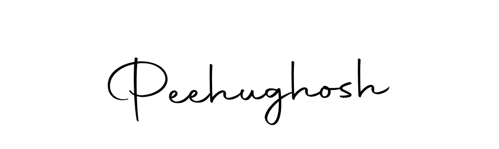 Use a signature maker to create a handwritten signature online. With this signature software, you can design (Autography-DOLnW) your own signature for name Peehughosh. Peehughosh signature style 10 images and pictures png