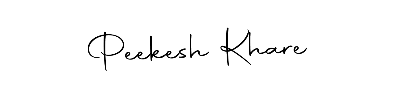 You should practise on your own different ways (Autography-DOLnW) to write your name (Peekesh Khare) in signature. don't let someone else do it for you. Peekesh Khare signature style 10 images and pictures png