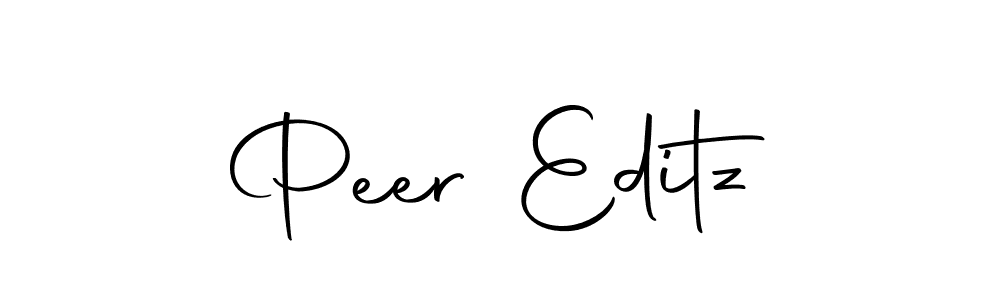 How to make Peer Editz signature? Autography-DOLnW is a professional autograph style. Create handwritten signature for Peer Editz name. Peer Editz signature style 10 images and pictures png