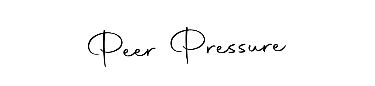 Similarly Autography-DOLnW is the best handwritten signature design. Signature creator online .You can use it as an online autograph creator for name Peer Pressure. Peer Pressure signature style 10 images and pictures png