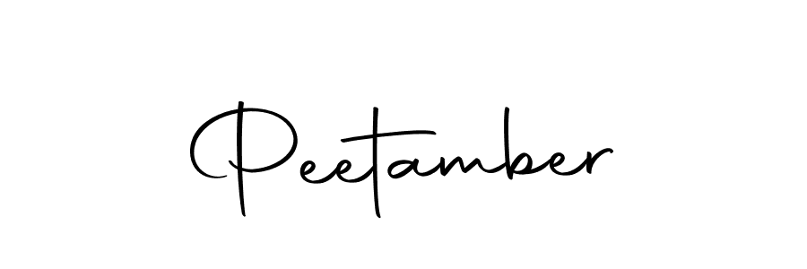 Use a signature maker to create a handwritten signature online. With this signature software, you can design (Autography-DOLnW) your own signature for name Peetamber. Peetamber signature style 10 images and pictures png