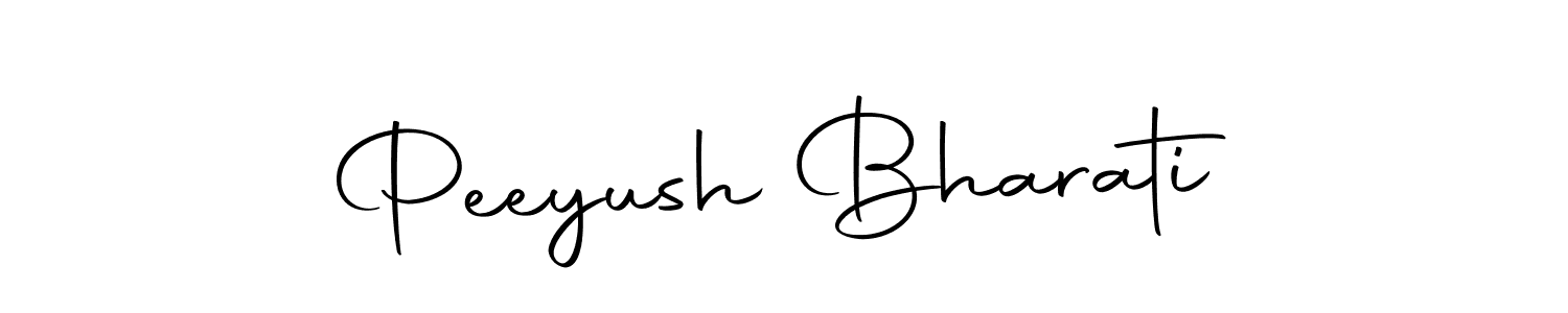 Make a beautiful signature design for name Peeyush Bharati. Use this online signature maker to create a handwritten signature for free. Peeyush Bharati signature style 10 images and pictures png