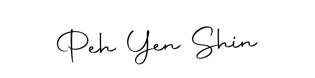 Make a short Peh Yen Shin signature style. Manage your documents anywhere anytime using Autography-DOLnW. Create and add eSignatures, submit forms, share and send files easily. Peh Yen Shin signature style 10 images and pictures png