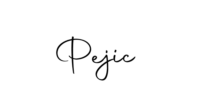Use a signature maker to create a handwritten signature online. With this signature software, you can design (Autography-DOLnW) your own signature for name Pejic  . Pejic   signature style 10 images and pictures png